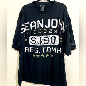 Sean John Black Graphic T-Shirt